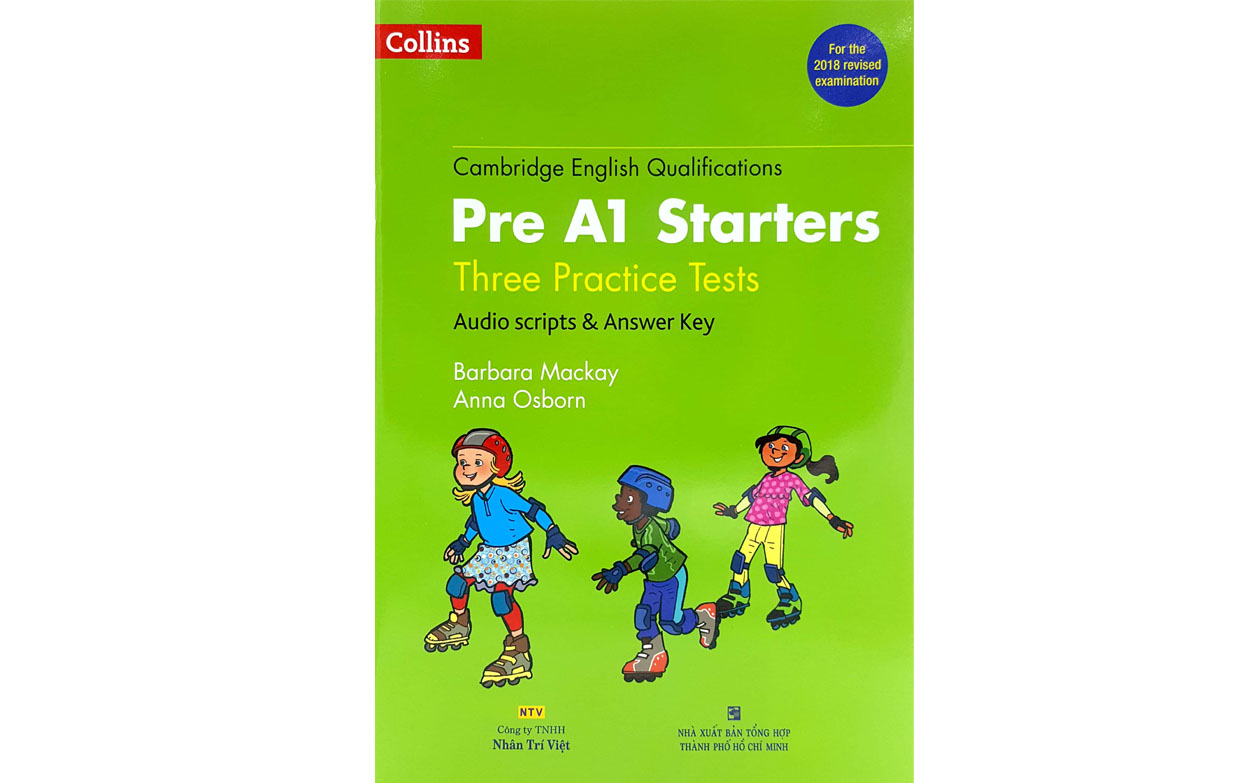 Sách Collins - Pre A1 Starters - Học Tiếng Anh Trực Tuyến 1 Thầy 1 Trò